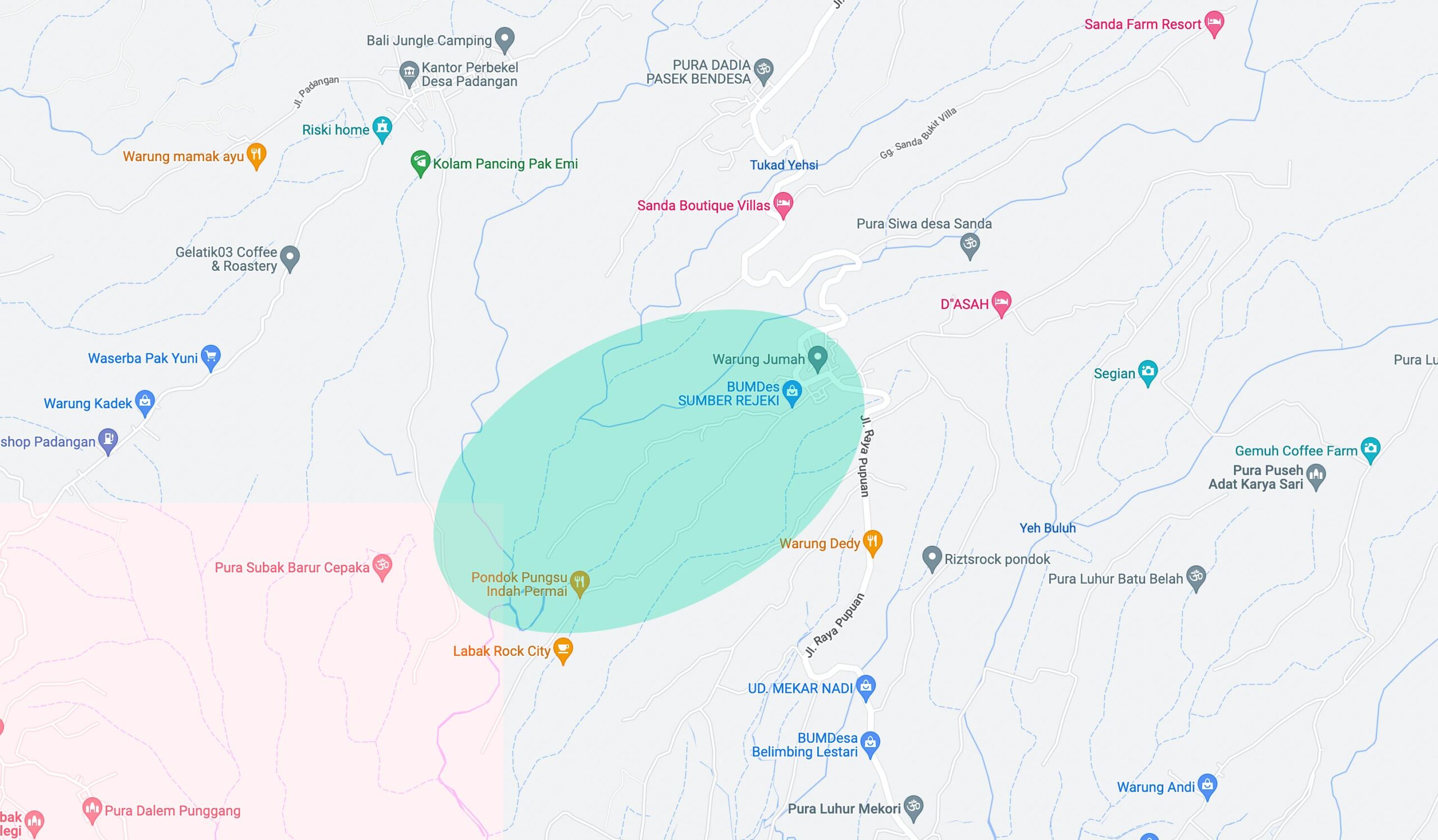 Plagan map