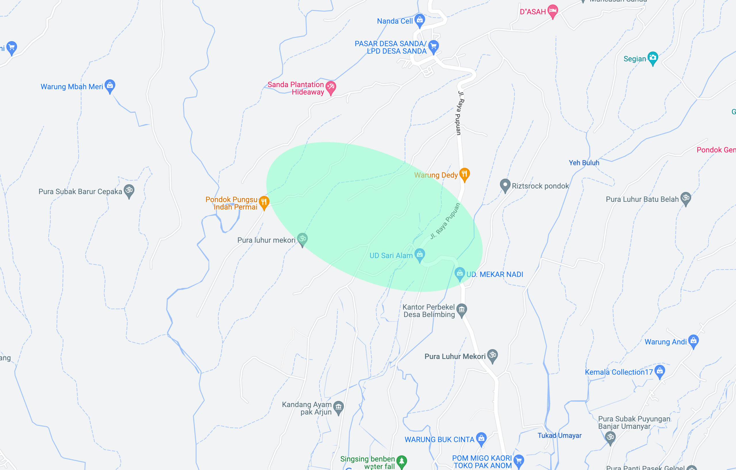 map south sanda