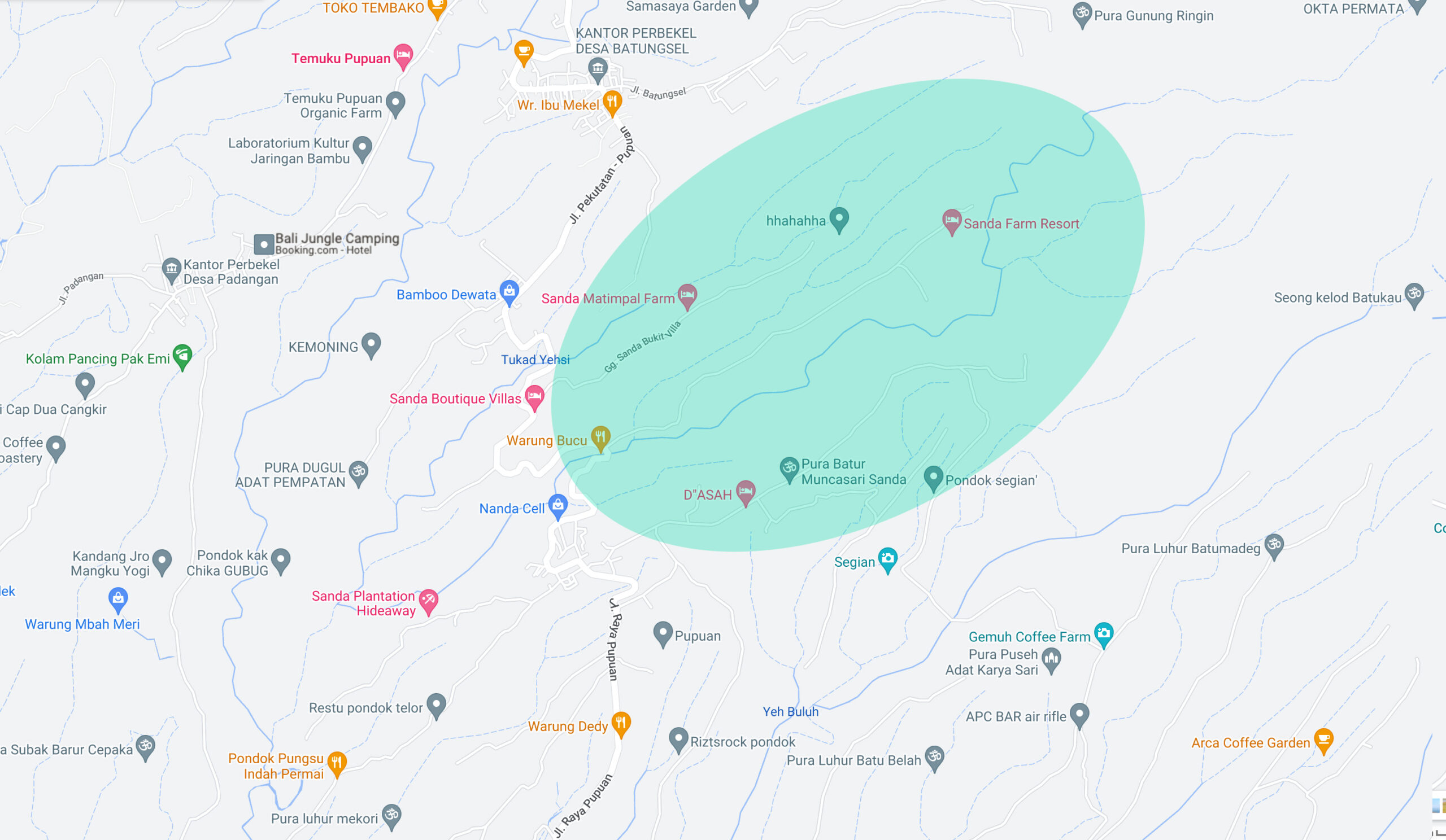 SD Map North Balian